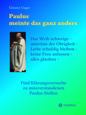 cover image of Paulus meinte das ganz anders